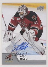 2020-21 Upper Deck AHL Auto Adin Hill #148 Auto u2v