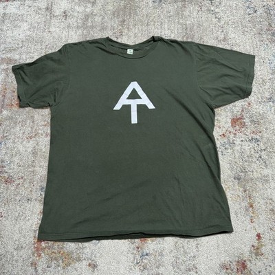 Appalachian Trail Maine To Georgia Tshirt Green Size XL Anvil Organics 