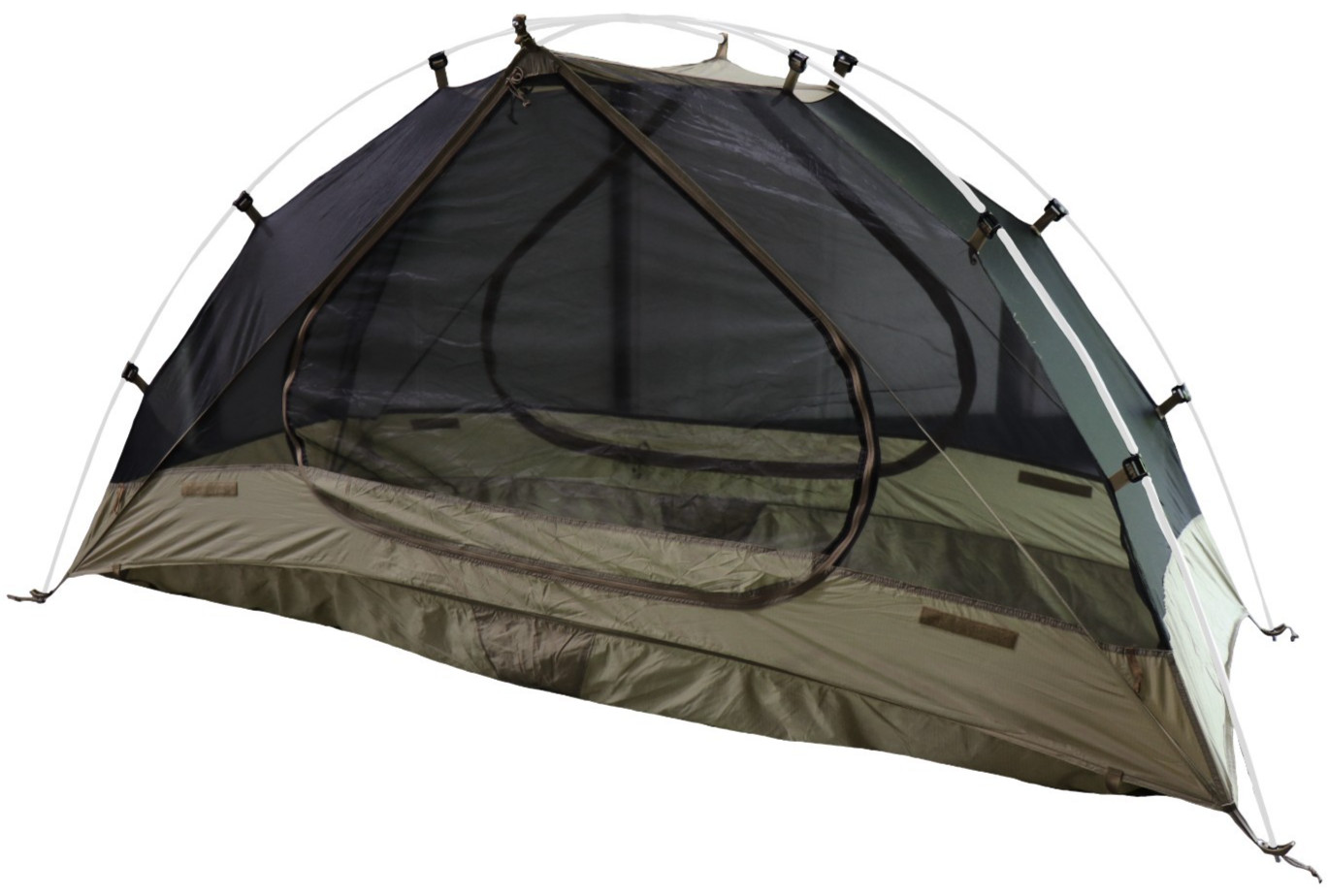 DAMAGED OCP LiteFighter Body ONLY for 1 Man Tent US Military Waterproof Shelter