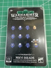 Ultramarines Mark 6 Mk Vi Heads The Horus Heresy Bnib Forge World Space Marines
