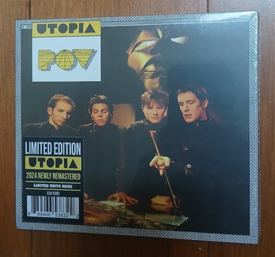 Utopia POV 2024 Remaster CD Limited Edition Todd Rundgren BRAND NEW