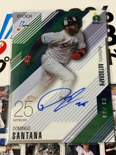 Santana EPOCH NPB 2026 Autographed Card - Tokyo Yakult Swallows