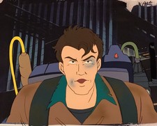 Real Ghostbusters Original  Animation Production Art Cel  DIC