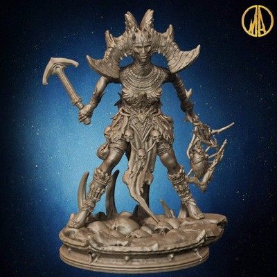 Monolith Arts - Dark Elves - Shadow Weaver #4 - DnD/TTRPG Figure/Miniature