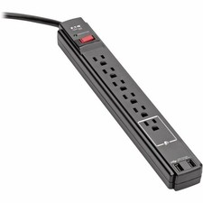 Eaton Tripp Lite Series Protect It 6-Outlet Surge Protector, 6 ft. Cord, 990