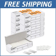 1000 High-Quality Industrial Razor Blades - Perfect for Glass and Paint Scraping