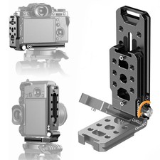 Foldable DSLR Camera L Bracket,Vertical Horizontal Switching Tripod,Arca-Swis...