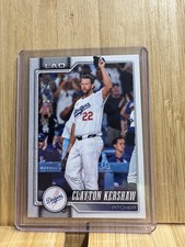 Topps 2023 Series One Clayton Kershaw #22 Los Angeles Dodgers Baseball