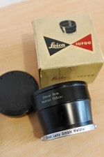 Leica Leitz IUFOO Early Type Lens Hood For 90mm And 135mm With Dedicated Cap Box