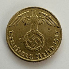 Germany - Third Reich 5 Reichspfennig - KM# 91 - 1937 E