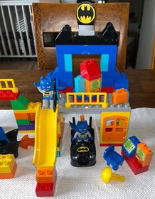 Lot of 2 Lego Duplo Batman The Joker's Challenge & Batcave Adventure Superheroes