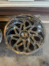22x14 Vision 361 Spyder Chrome Wheel 6x5.5 (-76mm)
