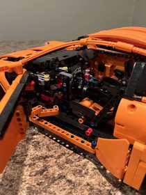 LEGO TECHNIC: Porsche 911 GT3 RS (42056) -- complete set, no box/instructions