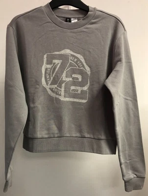 H&M Divided Jumper XS Grey New York 72 Champions Round Neck New with Tags - Image 1 of 4