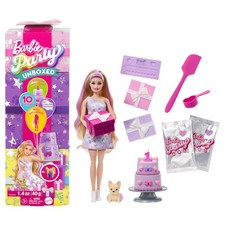 Barbie Party Puppe ohne Verpackung & Zubeh&ouml;r, Haustier Geburtstag Serie Geburtstag Schleifen Se...