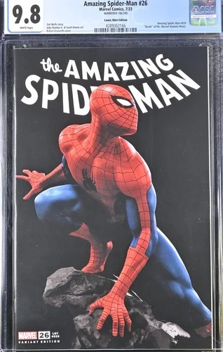 Amazing Spider-Man #26 CGC 9.8 Grassetti Comic Mint Edition LTD #166/200