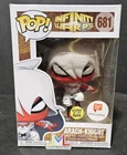 Funko Pop Marvel Infinity Warps Arach-Knight #681 Glow  Dark Walgreens Spiderman