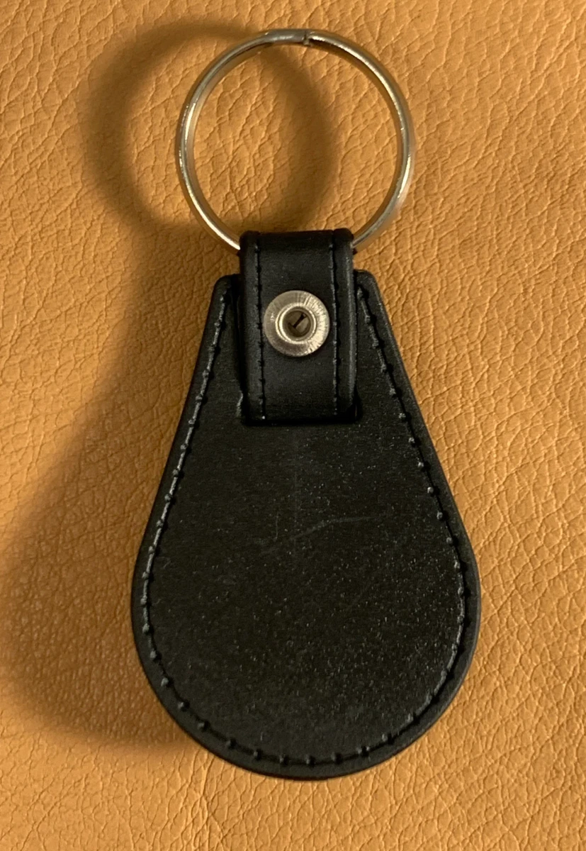 KEYCHAIN FOR ALFA ROMEO BLACK BACK