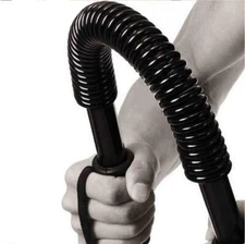 66lb Heavy Duty Power Bar Twister Arm Strength Shoulder Chest Expander Spring 