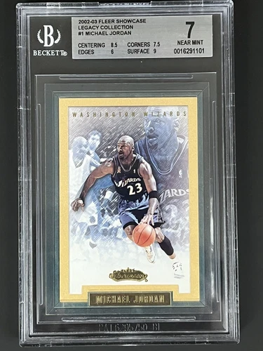 2002 Fleer Jordan BGS 7