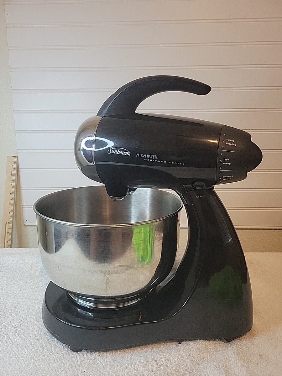 Sunbeam Mixmaster Heritage Series Model 2353 Black Stand Sunbeam Mixmaster Heritage Series Model 2353 Black Stand