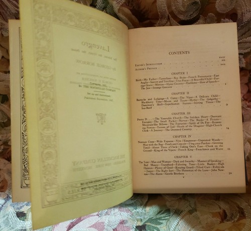 1927 LAVENGRO THE SCHOLAR GPYSY PRIEST GEORGE BORROW BOOK NICE - Picture 7 of 12