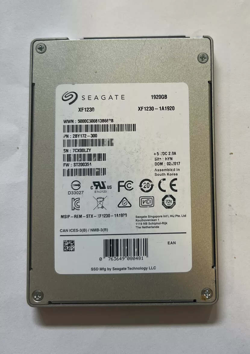 Seagate nytro best sale xf1230