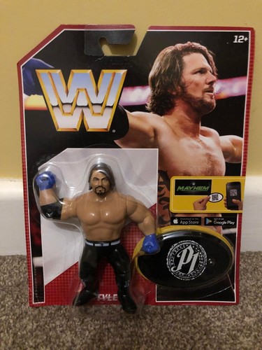 WWF WWE Mattel Retro AJ Styles Action Figure MOC S...