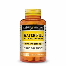 Mason Natural Water Pill with Potassium and Calcium - 90 Tablets