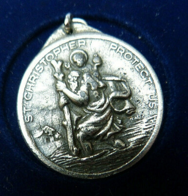 Ketten-Anhänger St. Christopher  Protect US   3,3 cm