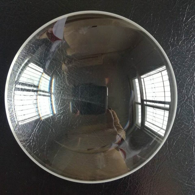 145mm Dia Large K9 Optical Glass Focal Length 385mm Large Plano Convex