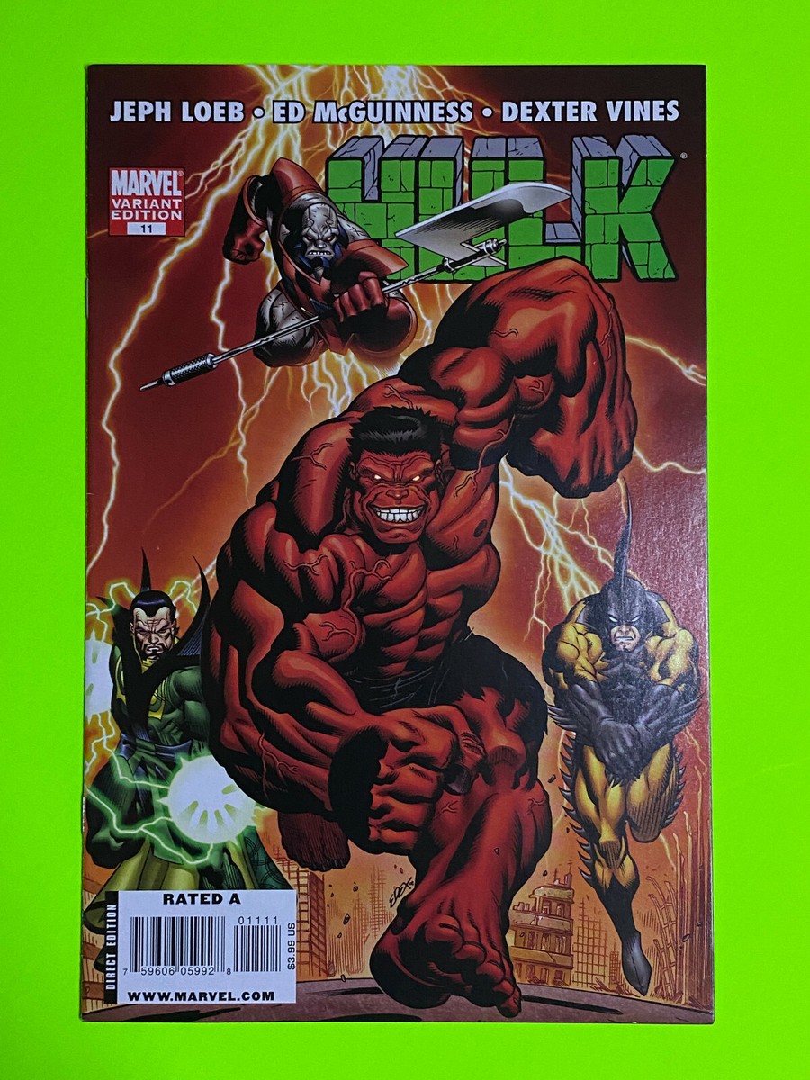RED HULK #9 (MARVEL 2008) MCGUINNESS VARIANT | VF/NM 9.0 | eBay