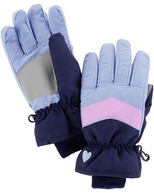 New OshKosh Girls Ski Gloves Winter Gloves 8 9 10 12 14 year Kid Purple