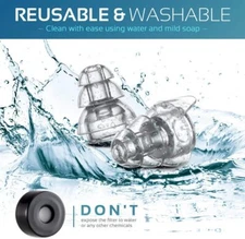 New High Fidelity Ear Plugs 24dB Advanced Filter Technology Ear Protection