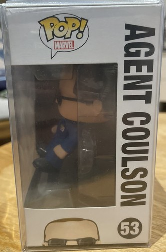 Funko Pop! - Figura Vinilo Agent Coulson #53 - Agents of S.H.I.E.L.D + Protector - Imagen 2 de 6