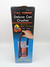 CAL-HAWK DELUXE Can Crusher Easy Crush Steel Vintage, Recycle 648-3715