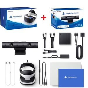 Sony Playstation Vr Headset Ps Vr Virtual Reality Controller Ps4 Camera Bundle Ebay