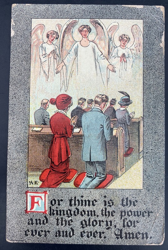1916 Thorne England Postcard Cover To Knockaloe Isle Of Man Internment Camp WW1