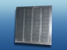 Kiemenblech Lüftungsblech Wetterschutzgitter Lüftungsgitter Serie MVMP verzinkt