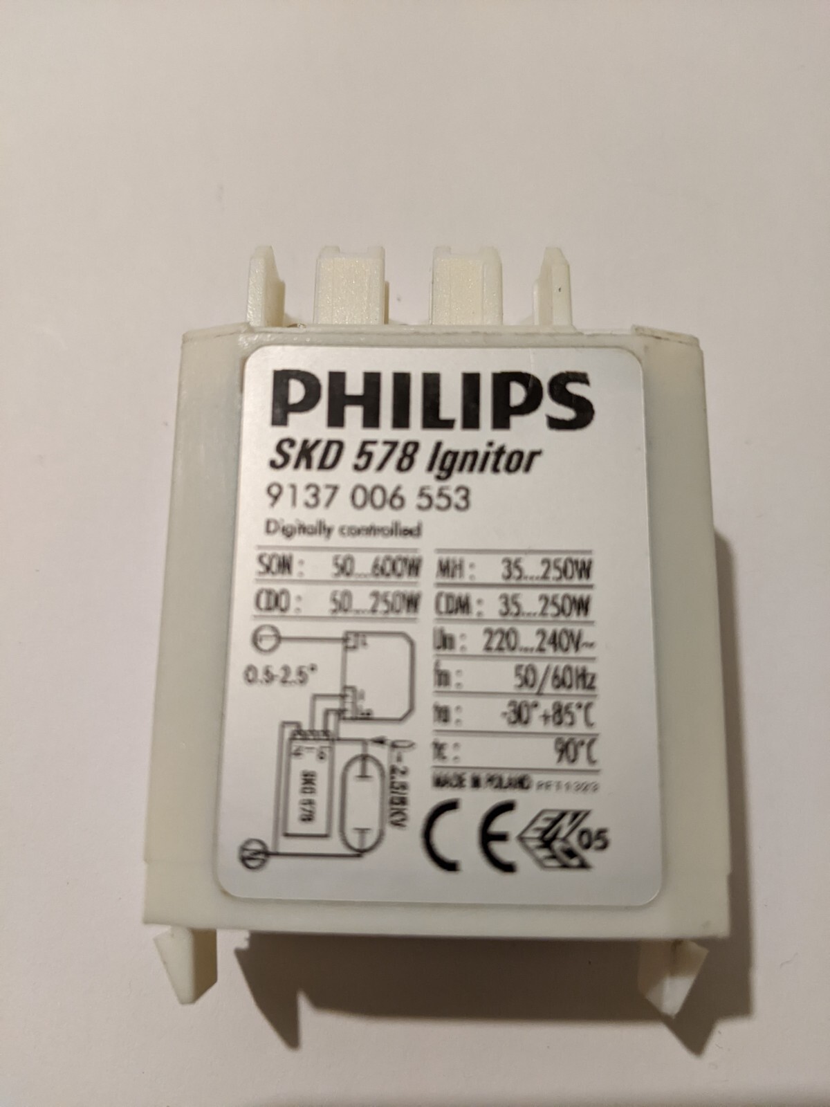 Amorceur PHILIPS SKD 578-S 220-240V 50/60 Hz