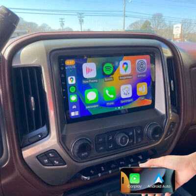 64G For 2014-2018 Chevy Silverado GMC Sierra CarPlay Car Radio Android Stereo