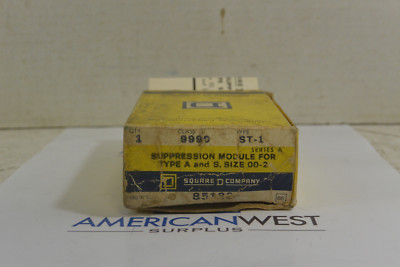NIB Square D 9999 ST-1 Series A Suppression Module