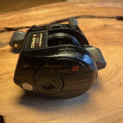 Abu Garcia Ambassador XLT1 2-Speed Fishing Reel - used, vintage