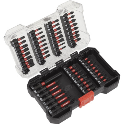 Sealey 55 Stück Impact Grade Elektrowerkzeug Schraubendreher Bit Set