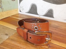 Amanda Smith Brown Leather Fashion Belt Women's S RN13711