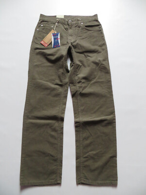 Mustang Big Sur Cord Jeans Hose W 32 /L 32 NEU ! Braune Stretch Cordhose, KULT !