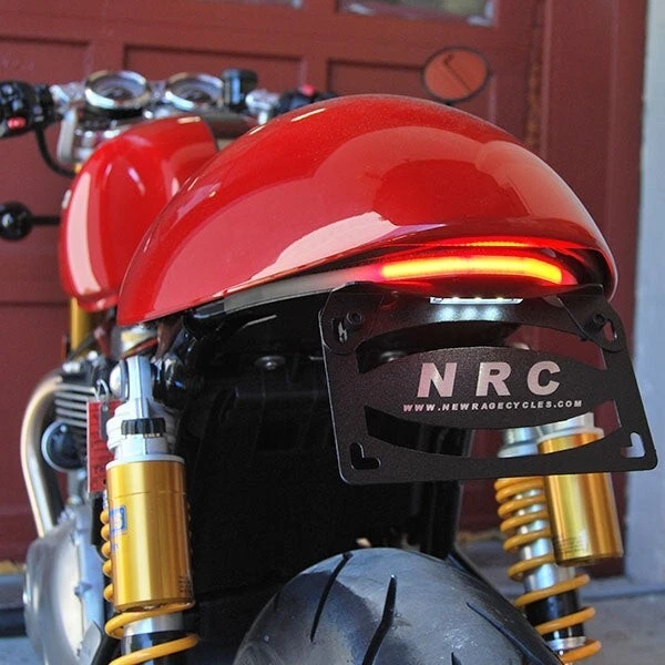Triumph Thruxton 1200 cola ordenada NRC cola LED, indicadores y kit de parada 2016 ONW Foto 2 de 4