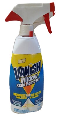 VANISH Mildew Stain Remover Bottle Full HTF Dual Action Rare Movie Prop 1994