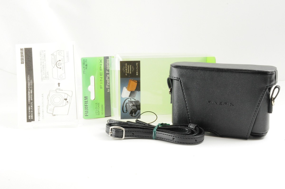 FUJIFILM デジタルカメラケース ブラック F SC-D30BK Mint] FUJIFILM Soft Case SC-D30BK Black For Finepix F Series