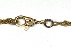 Vintage 3 Monet Gold Silver Chain Aurora Borealis Dangle Beads Pendant Necklace — photo 5